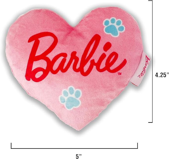 Barbie Plush Car Pet Bed- Themed Plush Pink Pet Bed for Dogs and Cats – Soft and Cozy Pet Bed with Barbie Pillow and Car Design