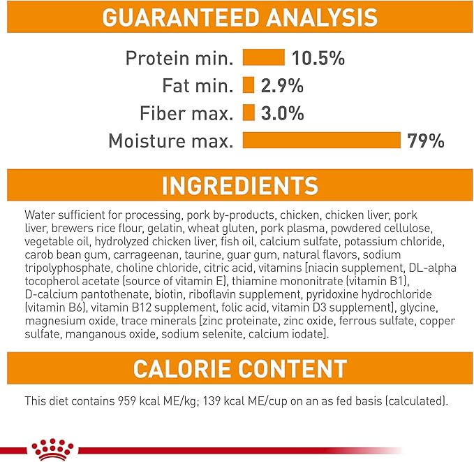 Royal Canin Feline Care Nutrition Hair & Skin Care Loaf in Sauce Canned Cat Food, 5.1 oz can (24-count)