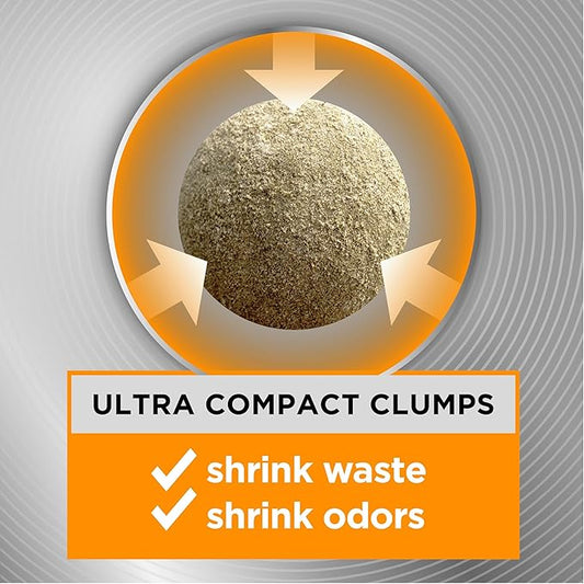 ARM & HAMMER Hardball Lightweight Platinum Multi-Cat Clumping Cat Litter Odor Control, Easy No-Mess Scooping, Garden Bloom Scent, 8.5 Lbs.