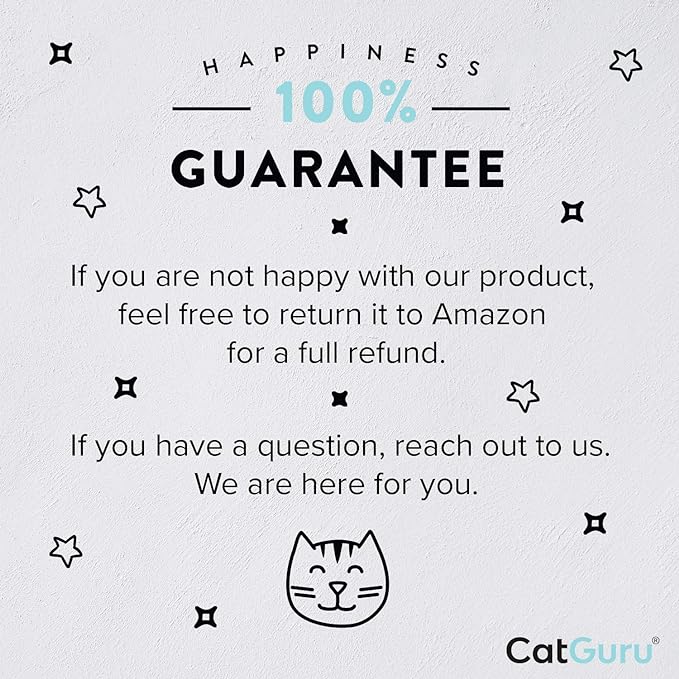 CatGuru Cat Food Mat, Small & Large Pet Feeding Mat, 100% Waterproof Cat Placemat for Food and Water, Non-Slip Silicone Mats for Cats Bowls or Water Fountain (Large, Aruba)