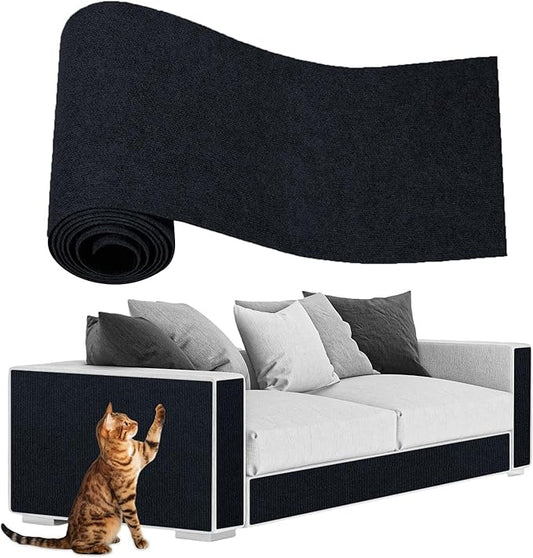 78.7"x15.8" Large Couch Protector from Cat Claws,Anti Scratch Furniture Protector for Cats Corner Wall Scratcher,Replacement for Cat Tree Post Shelves