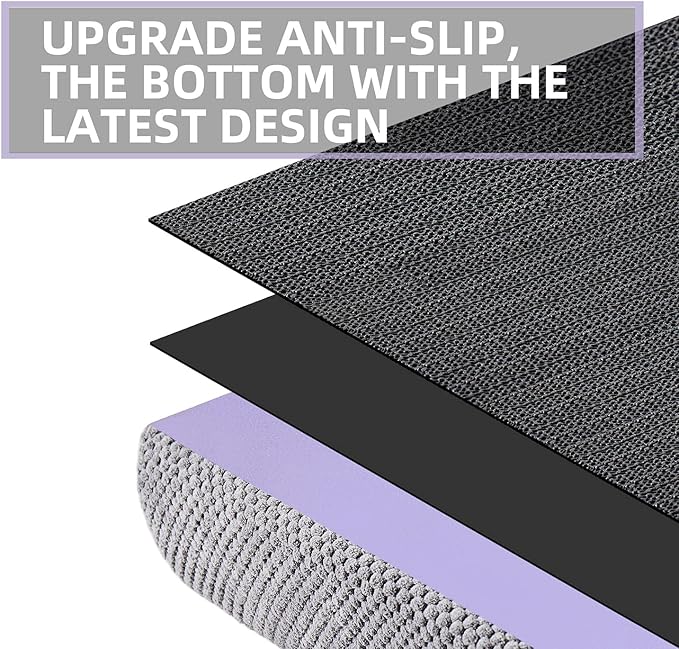 Chic Threads Dog Stairs for Small Dogs, 3-Step Dog Stairs for High Beds and Couch, Pet Steps for Small Dogs and Cats,Non-Slip Stable Indoor Dog Steps