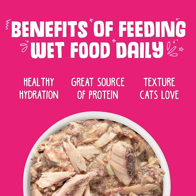 Weruva Classic Cat Food, Wowzer Meowzer Variety Pack, 10oz Cans (Pack of 12)