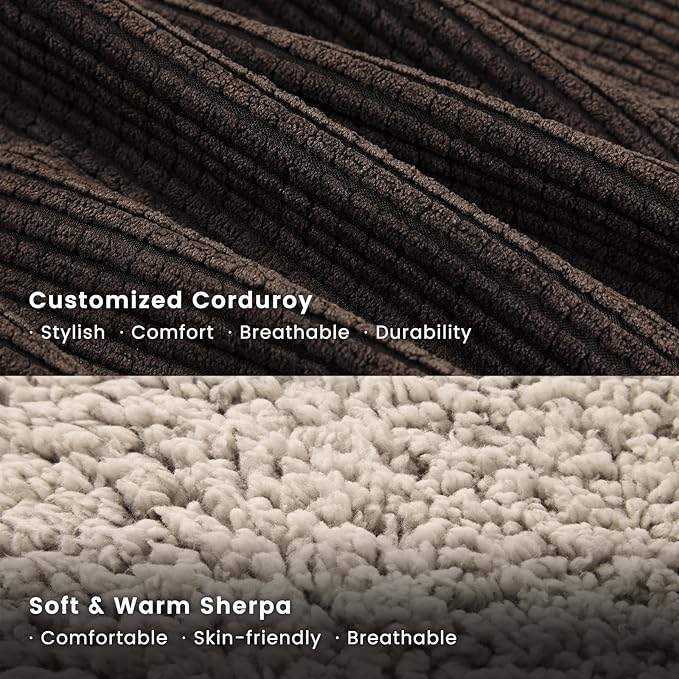 Miguel Washable Dog & Cat Bed with Removable Cushion for Medium & Small Dogs, Easy to Wash Pet Sofa Bed with Side Bolster, Anti-Slip Bottom, Brown, 30 Inch Rectangle