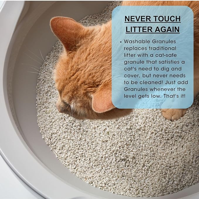 CatGenie A.I. Self-Cleaning, Fully-Flushing, Automatic Cat Litter Box