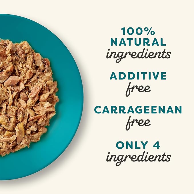 Applaws Natural Wet Cat Food, 24 Count, Limited Ingredient Canned Wet Cat Food, Ocean Fish in Broth, 5.5oz Cans