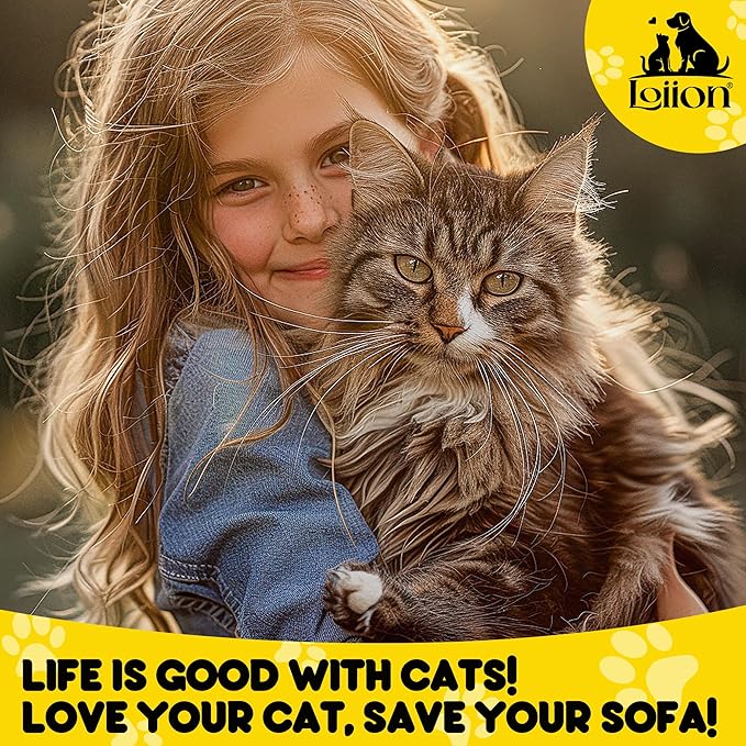 Cat Scratch Furniture Protector - Anti-Slip, Waterproof Sofa Cover to Keep Cats Off, Pet-Friendly Couch Protectors for 3 Cushion Couch, Brown Anti-Scratch Couch Cover for Pets and Kids 150"X71"