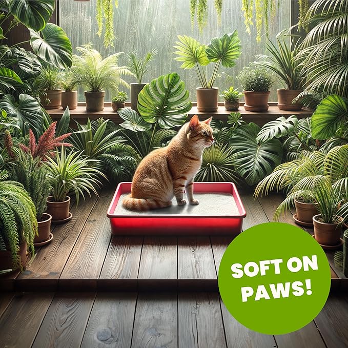 Almo Nature: Natural Unscented Cat Litter - 5 lbs - Non-Toxic, 100% Plant-Based, Clumping, Biodegradable, Compostable, for Cats & Kittens