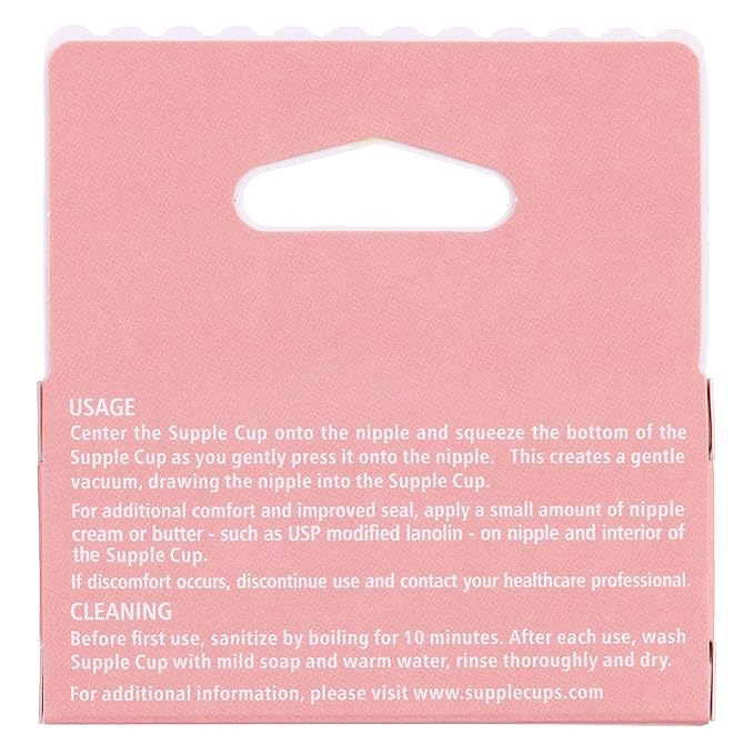 Supple Cups for Flat, Shy and Inverted Nipples (Size 3)