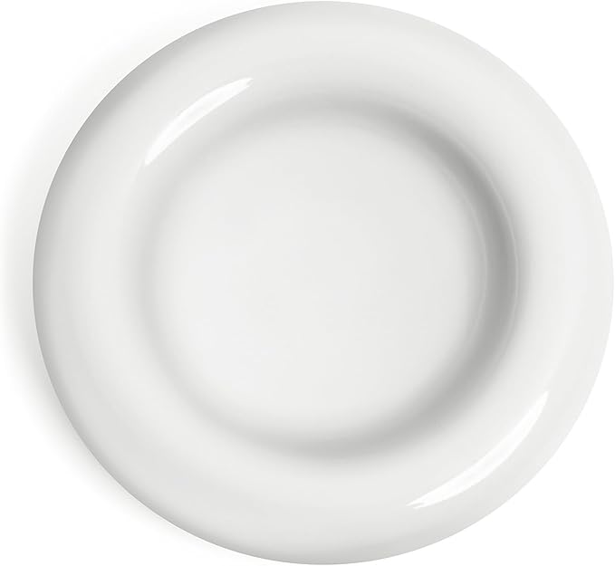 CatGuru Cat Food Bowl, Ceramic Bowls for Indoor Cats, No Spill Cat Feeding Bowl, Whisker Stress Free Kitten Bowls, Non Skin Pet Bowls for Food and Water (Torus - Set of Two, White)