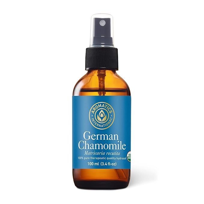 Aromatics International German Chamomile Hydrosol 100ml | Soothing Aromatic Spray for Home