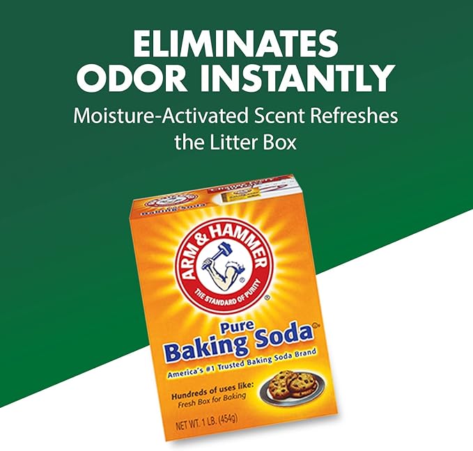 ARM & HAMMER Cat Litter Deodorizer Double Duty, 20 oz, 6 Pack