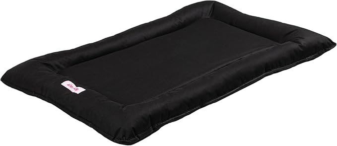 DBD3004E-XL Archie 46" x 41.5" Traditional Oxford Waterproof Indoor/Outdoor Hand-Washable Memory Foam Camping Pet Bed, Ink