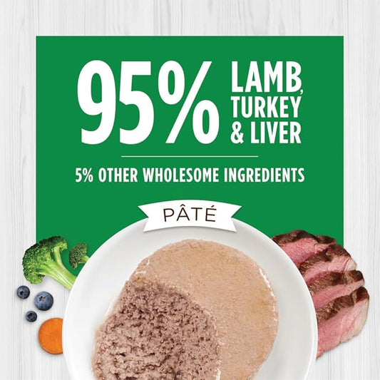 Instinct Original Pate Wet Cat Food, Grain Free Recipe - Real Lamb, 3 oz. Cans (Pack of 24)