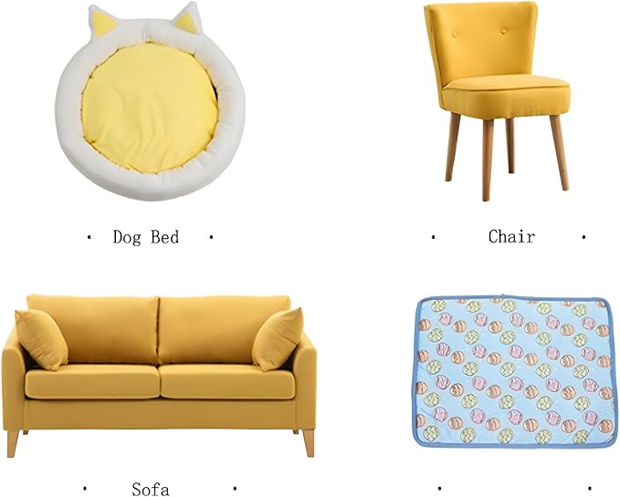 NACOCO Pet Cooling Mat Cat Dog Cushion Pad Summer Cool Down Comfortable Soft for Pets and Adults (L, Blue)