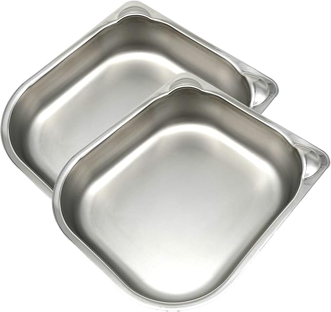 Closer Pets C200 2 Meal Timer-Controlled Automatic Pet Feeder - for Cats and Small Dogs, Wet or Dry Food, Stainless Steel Bowl Inserts and Ice Pack, up to 0.88 lb Each, White