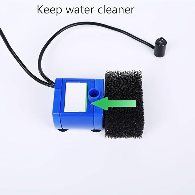 9Pack Cat Fountain Sponge Replacement Foam Sponges for Stainless Steel Fountains 84oz/2.5L Cat Water Fountain,Block Shape