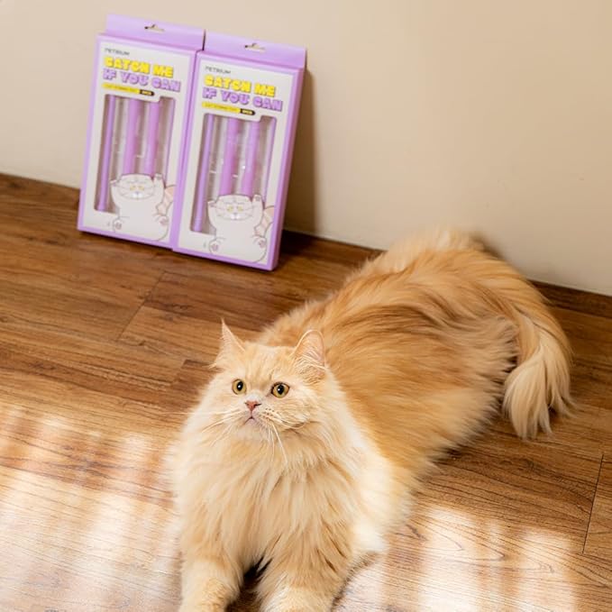 Catch Me If You Can! Silicone Cat Toy Teaser Wand – Durable, Easy-to-Clean Interactive Toy for Active Cats, Safe with Natural Predator Mimicking Movements