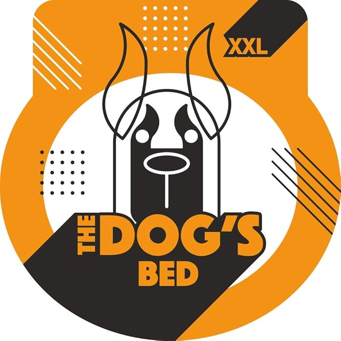 The Dog’s Bed Sound Sleep Donut Dog Bed, XXL Ice White Fur Calming Nest Bed Removable Cover, Veterinary Approved