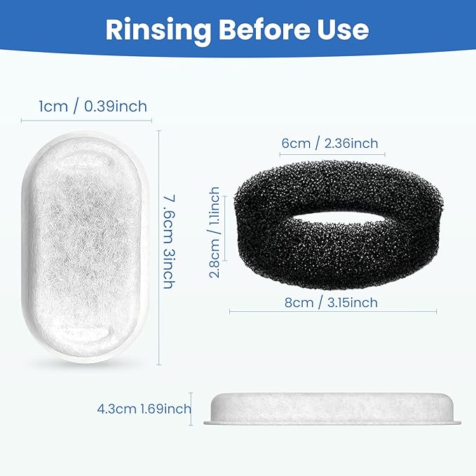 Tomxcute Cat Water Fountain - 4.0L/135oz Gooseneck Copper Faucet Design Cats Fountain for Drinking - Large Capacity Stainless Steel Cat Water Fountain - Comes with 3 Replacement Filters