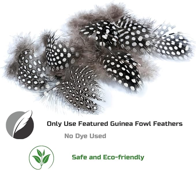 Cat Feather Toys, Interactive Cat Toys Kitten Toys, 2PCS Elasticity Cat Wand Toy and 7PCS Feathers Refills, Cat Toys for Indoor Cats Kitten Play Chase