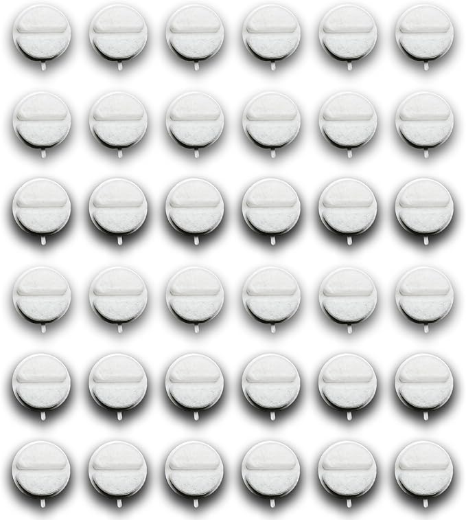 NISPIRA Triple Filtration Charcoal Water Filter for 84oz/2.5L Nugget Dog & Cat Water Fountain Dispenser 36 Pack