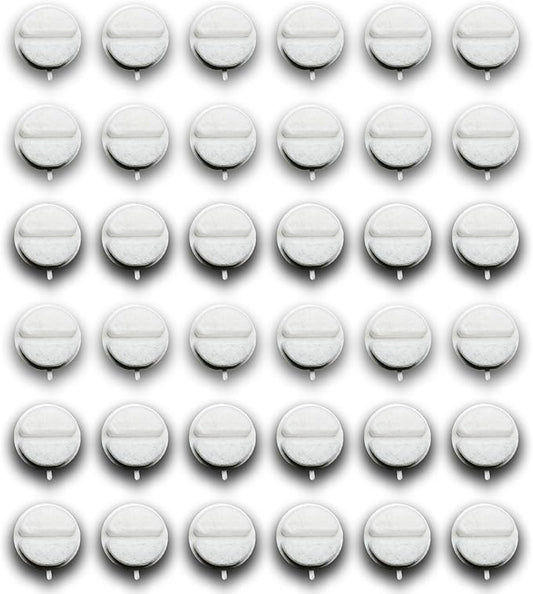 NISPIRA Triple Filtration Charcoal Water Filter for 84oz/2.5L Nugget Dog & Cat Water Fountain Dispenser 36 Pack