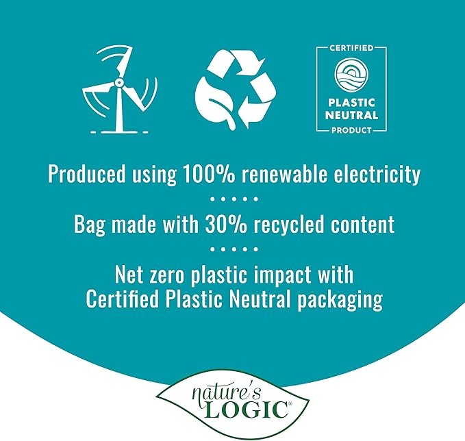 Nature's Logic Dry Dog Food - 100% Natural - No Synthetics - For All Ages, Sizes, Breeds - Free From Common Allergens, High Protein - Lamb Meal Feast, 4.4lbs