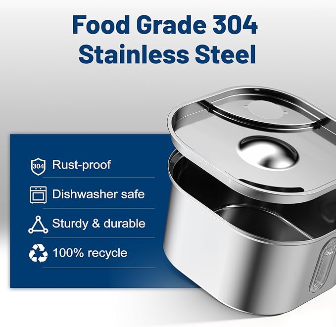 Wireless Cat Water Fountain Stainless 108oz 3.2L 5000mah Battery Operated Pet Fountain Cordless, Automatic Water Dispenser with Motion Sensor (Silver, Wireless Cat Fountain Stainless Steel)