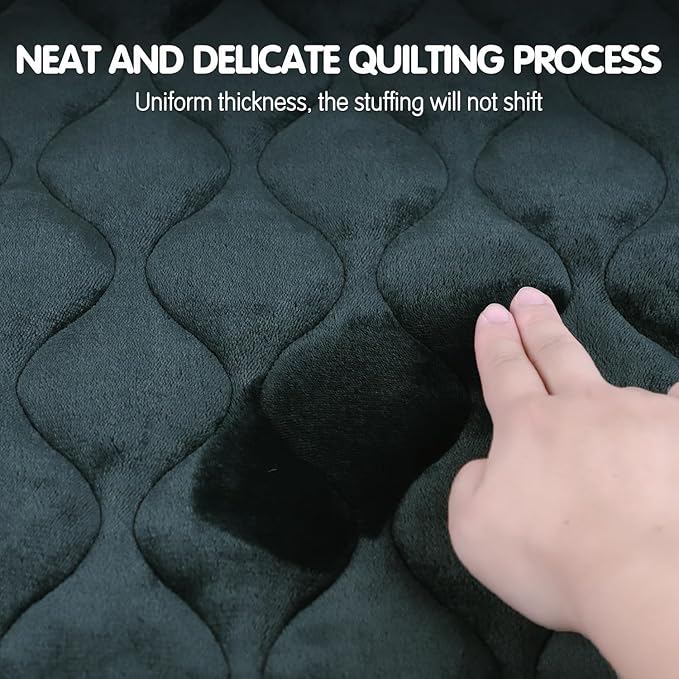 furrybaby Dog Bed Mat Flat Crate Mat with Anti-Slip Bottom Machine Washable Pet Kennel Pad for Dog Sleeping (XM 36x23'', Grey Mat)