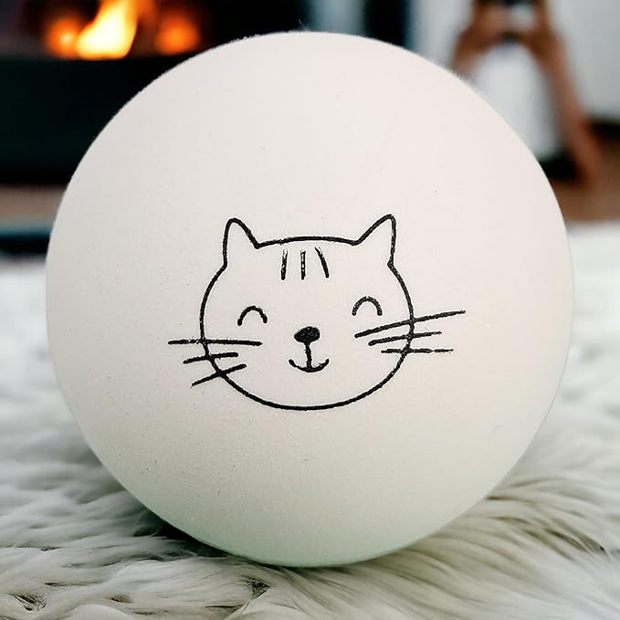 Ping Pong Balls for Cats, 6 Pack, Enrichment Toys, Cat Lovers Gift Ideas, Ball Pits, Bouncy