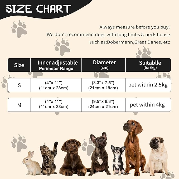 Adjustable cat Cone Collar Soft to Stop Licking After Surgery for Kitten, Alternative to Cone of Shame cat, Donut Cone for Cats, pet Elizabethan Collar (Penguin, Medium)