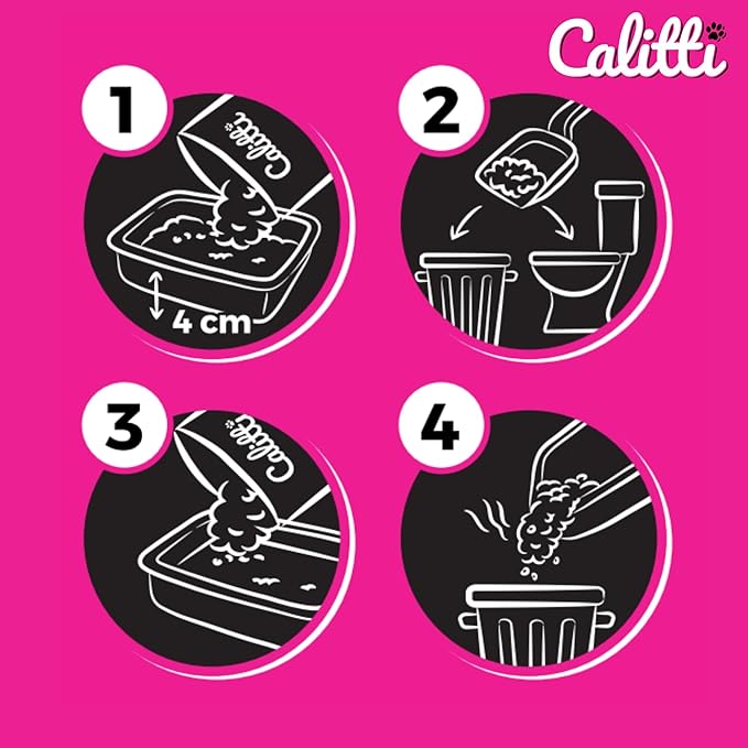 Crystals Premium Cat Litter Non-Clumping - Maximum Odor Control, 99.9% Dust Free, Soft on Paws, Unscented 16 lb (2 x 8 lb Packs)