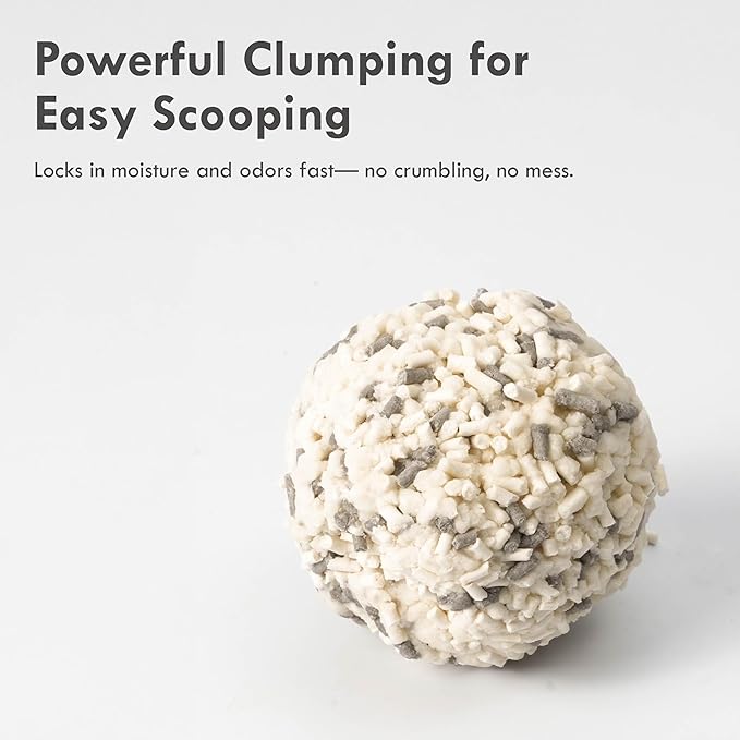 Lady N Pellet Tofu Cat Litter Yosemite Woody Scent, Strong Clumping, Ultra Absorbent, Dust-Free Low Tracking, Water-Soluble, Natural Ingredients, Enviro-Probiotic for Odor Control 9lb