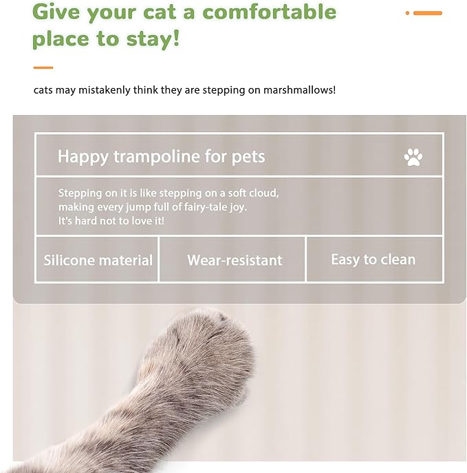 Li&Zhao Dog Food Mat - Wave Cat Food Mat Pet Food Mat Dog Bowl Mat Waterproof Pet Mats for Food and Water for Floors Waterproof(Beige)