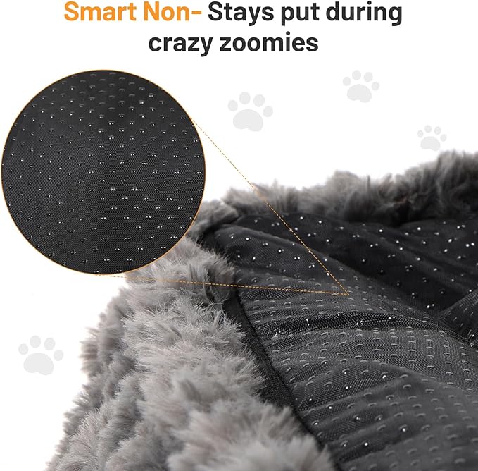 Washable Pet Sofa Bed - Comfortable Supportive Cat Couch for Large Indoor Cat - Medium Dog Bed with Soft Cusion