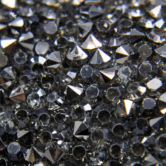 Pet Bed, Sparkling Rhinestones, Soft, Comfortable Velvet, for Lounging Dogs, Cats, Pets, Charcoal, Large, Sold Individually