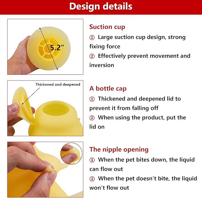 Puppy Bottle, Kitten Bottle, Multiple Puppy Kitten (Yellow)