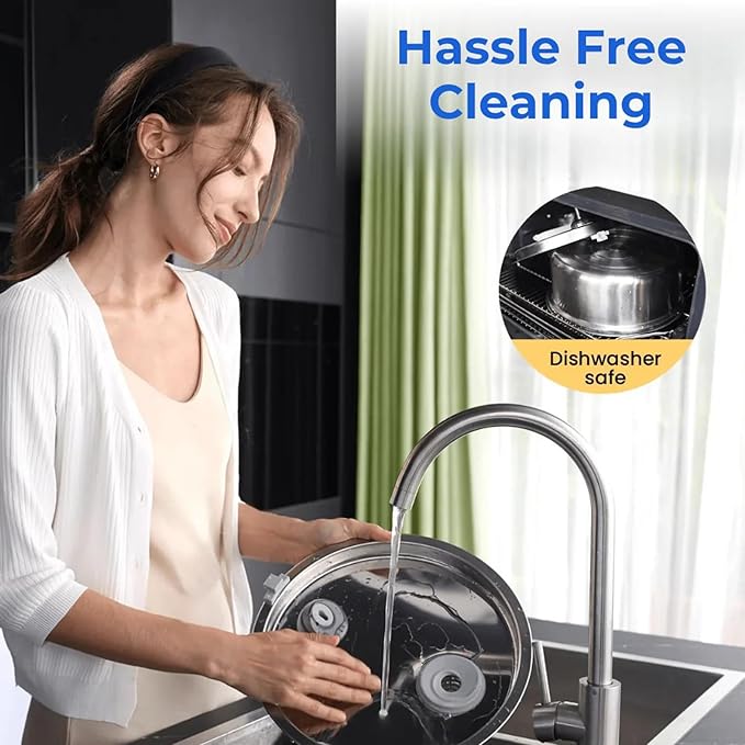 Pawira Water Fountain for Cats, 2025 Upgraded 3.2L/7L Stainless Steel Cats & Dogs Water Fountain with Filter Sets, Multi-Filtration, Whisper Quiet, Easy to Clean (3.2L/112oz, Type C + 4 Filter)