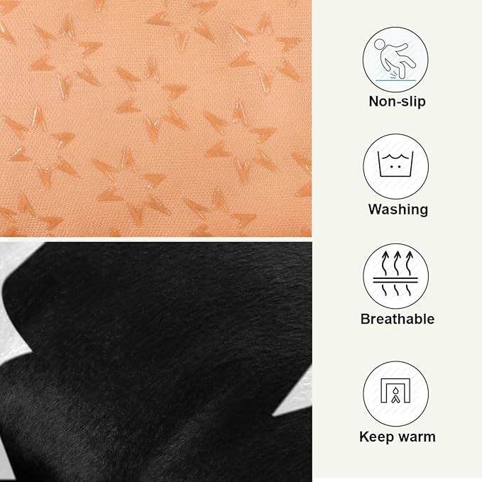 Halloween Bats Pet Bed Cute Dog Bed Mat Absorbing Non Slip Pad Pet Sleeping Mat for Small, Medium, and Large Dogs Puppy Cat 24 in x 18 in