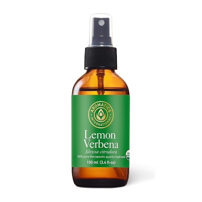 Aromatics International Lemon Verbena Hydrosol 100ml | Citrus Aromatic Mist for Freshness