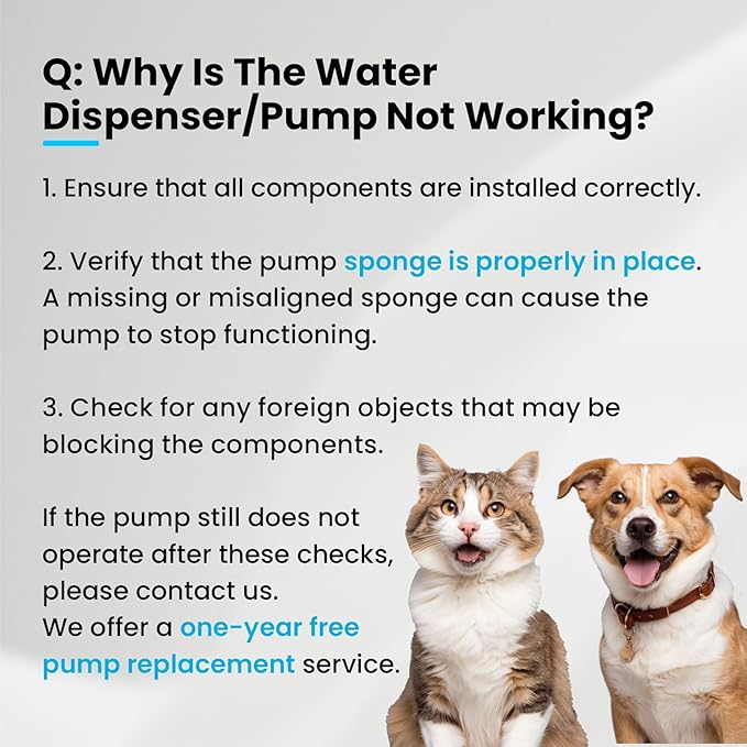 Cat Water Fountain Stainless Steel, 108oz/3.2L Quiet Automatic Water Dispenser for Dogs, Safe Auto Shut-Off, Large Oval Pet Water Fountain for Cats Indoor with 1 Replacement Filter