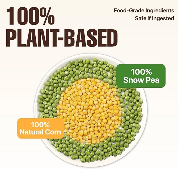 Tofu Cat Litter Natural Clumping Tofu Cat Litter, Fast Clumping and Easily Scoop-able 5.5lb/88oz 5 Scents - Ocean Fresh, 6 Pack