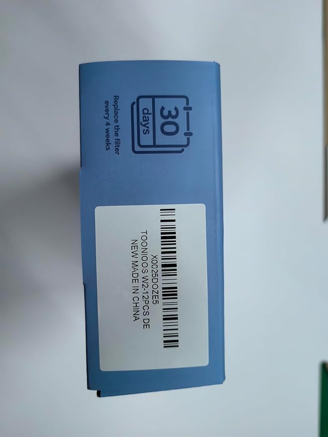 Cat Water Fountain Filters: Pet Water Dispenser Filter Replacement 24 - Packs of Cat Fountain Filters (12 Carbon Filters + 12 Sponges) Multiple Filtration Please Replace it Every 2-3 Weeks