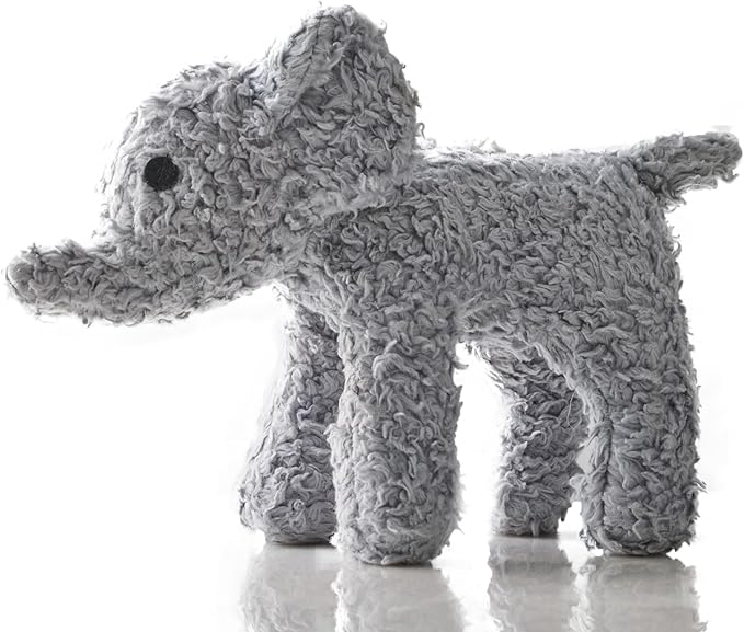 Plush Durable Cotton Dog Toys with Coconut Fill for All Pet Breeds, Elephant, One Size