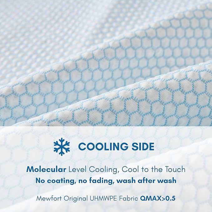 Woofry Dog Bed Mat for Crate, Reversible Cooling Mat for Dogs, Warming Dog Cooling Mat, Machine Washable, Lightweight, Portable, Pet Hair Repellent, All Season Comfort, 24''*18''