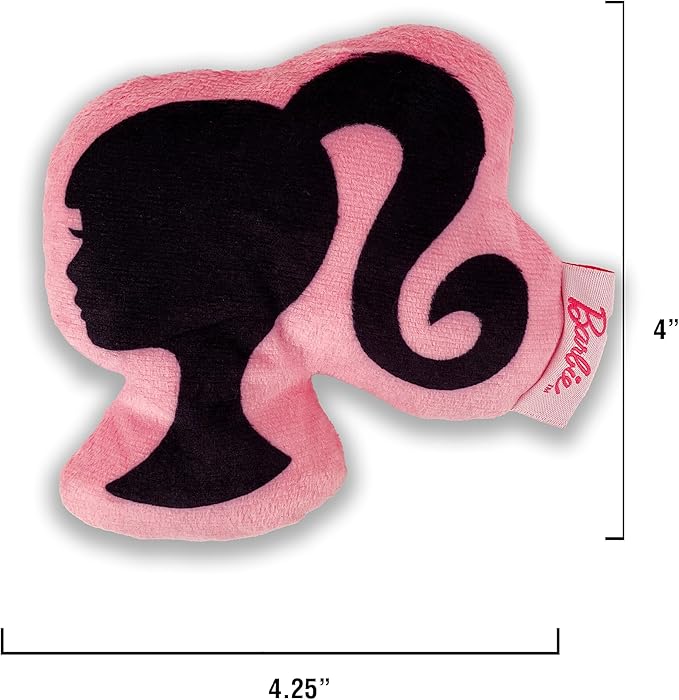 Barbie Plush Car Pet Bed- Themed Plush Pink Pet Bed for Dogs and Cats – Soft and Cozy Pet Bed with Barbie Pillow and Car Design