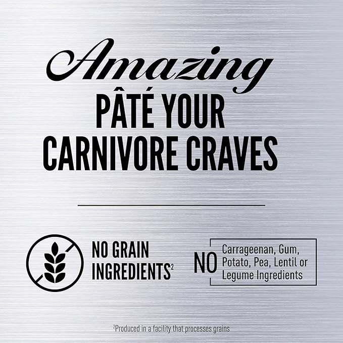 ORIJEN Premium Pate Wet Kitten Cat Food in Bone Broth Chicken & Salmon Entrée 5.5oz Cans (6 Count)