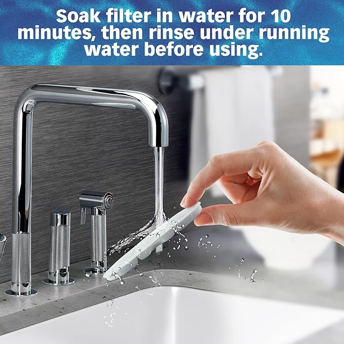 PET STANDARD Replacement Filter Compatible with PETLIBRO® BPA-Free Capsule Pet Water Fountain, 71oz/2.1L, Pack of 12