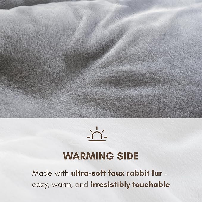 Woofry Dog Bed Mat for Crate, Reversible Cooling Mat for Dogs, Warming Dog Cooling Mat, Machine Washable, Lightweight, Portable, Pet Hair Repellent, All Season Comfort, 20''*16''